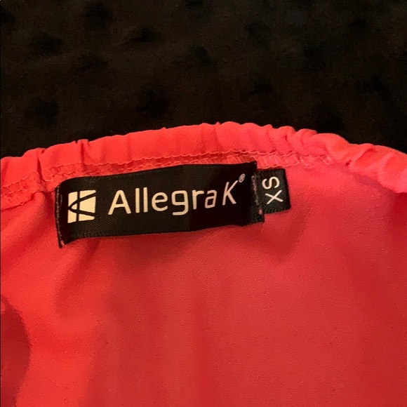 🌺Coral Romper🌺 - Picture 5 of 7